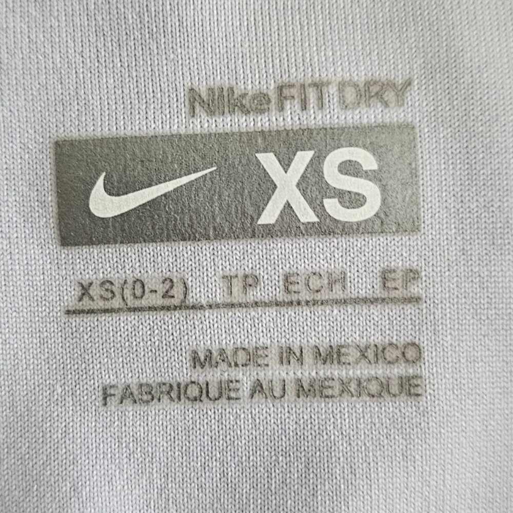 Nike Women's Dri-Fit V-Neck Sleeveless Tank Top | EUC | XS | Light Blue - Picture 8 of 11
